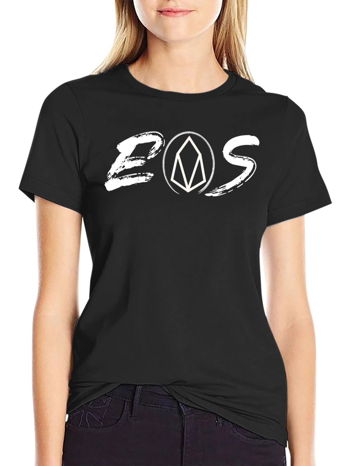 EOS Graphic T-Shirt - Stylish Black Tee