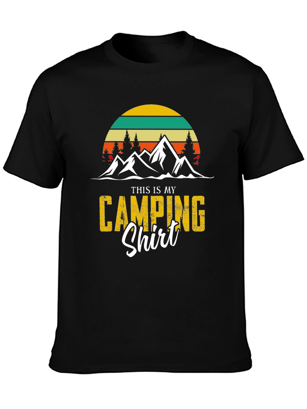 Camping Shirt: This is My Camping Shirt Tee