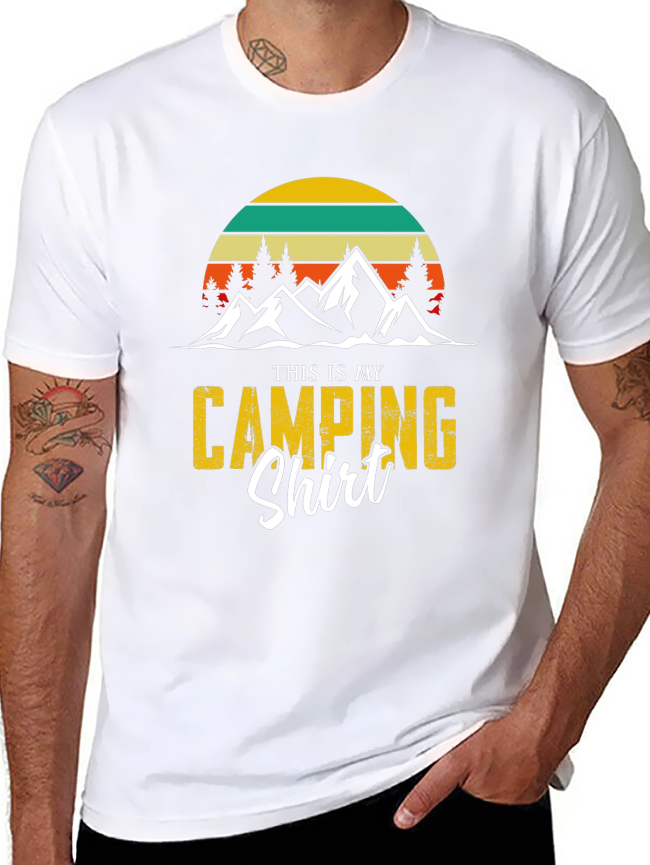 Camping Shirt: This is My Camping Shirt Tee