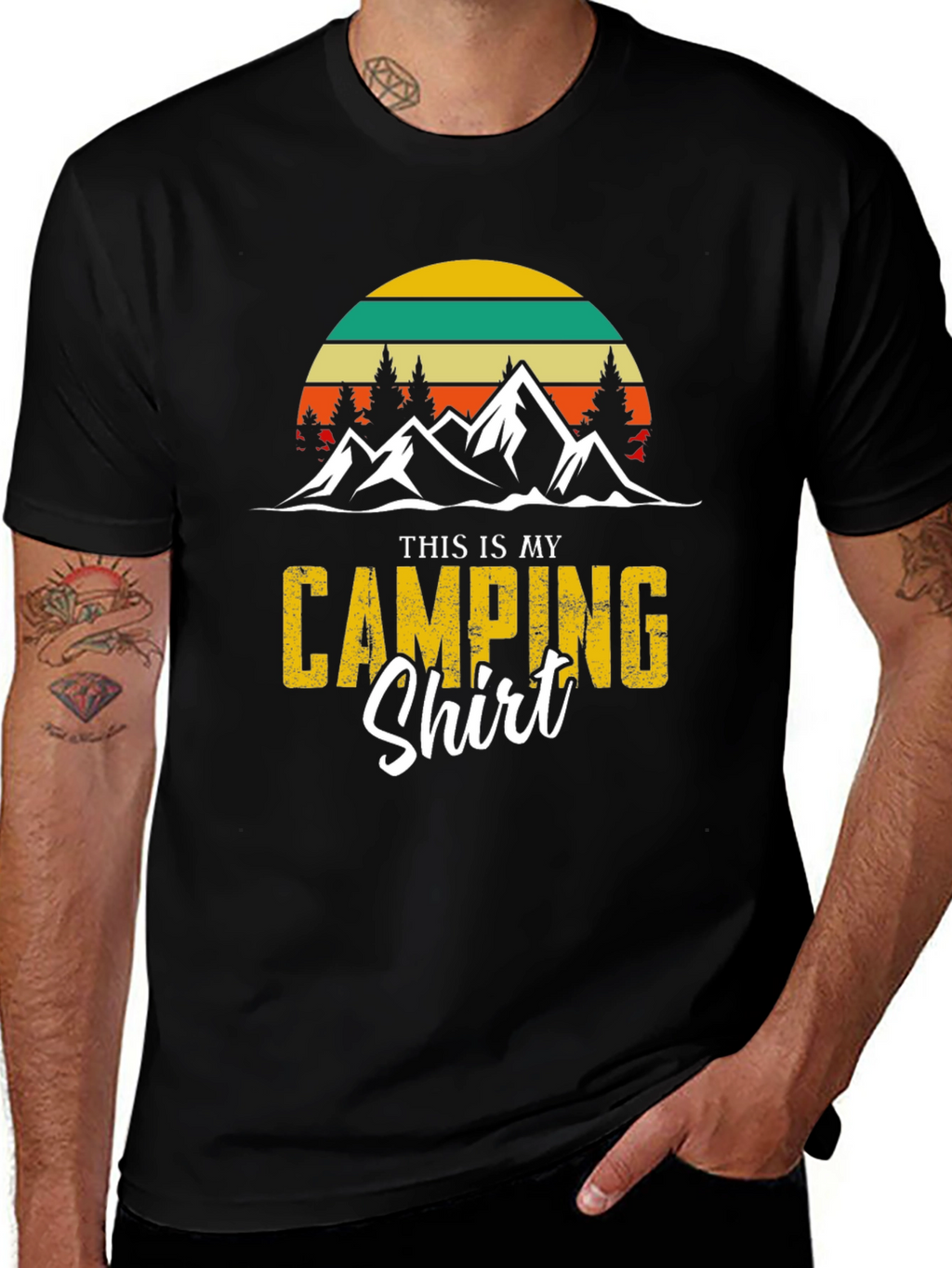Camping Shirt: This is My Camping Shirt Tee