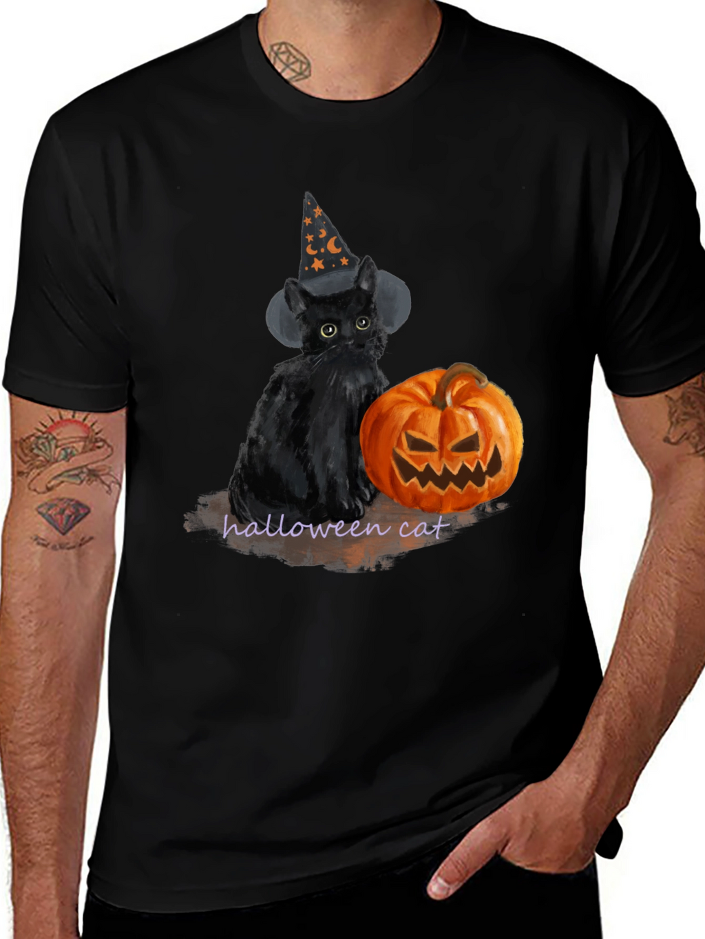 Halloween Cat T-Shirt