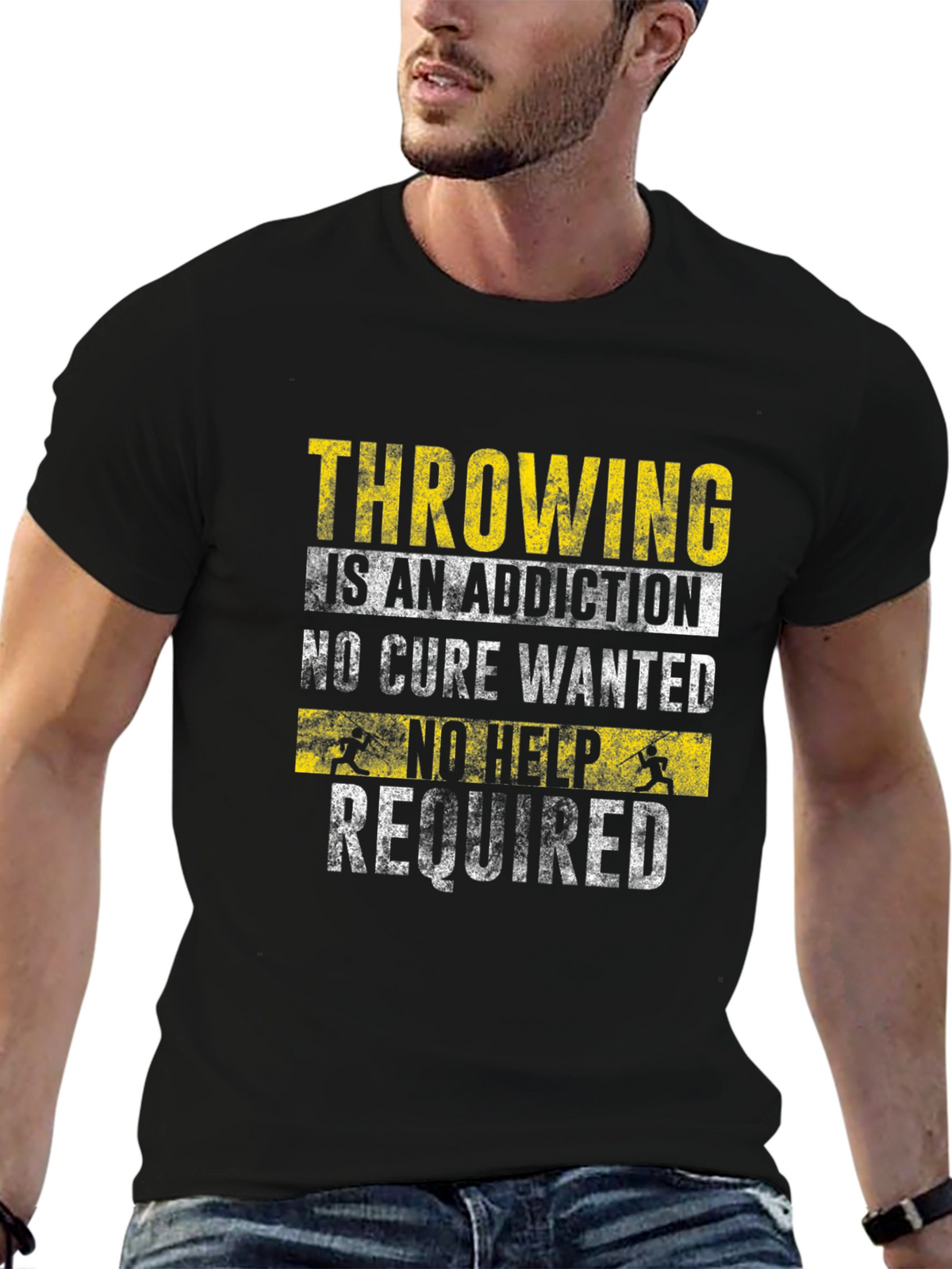 Throwing is an Addiction Graphic Tee