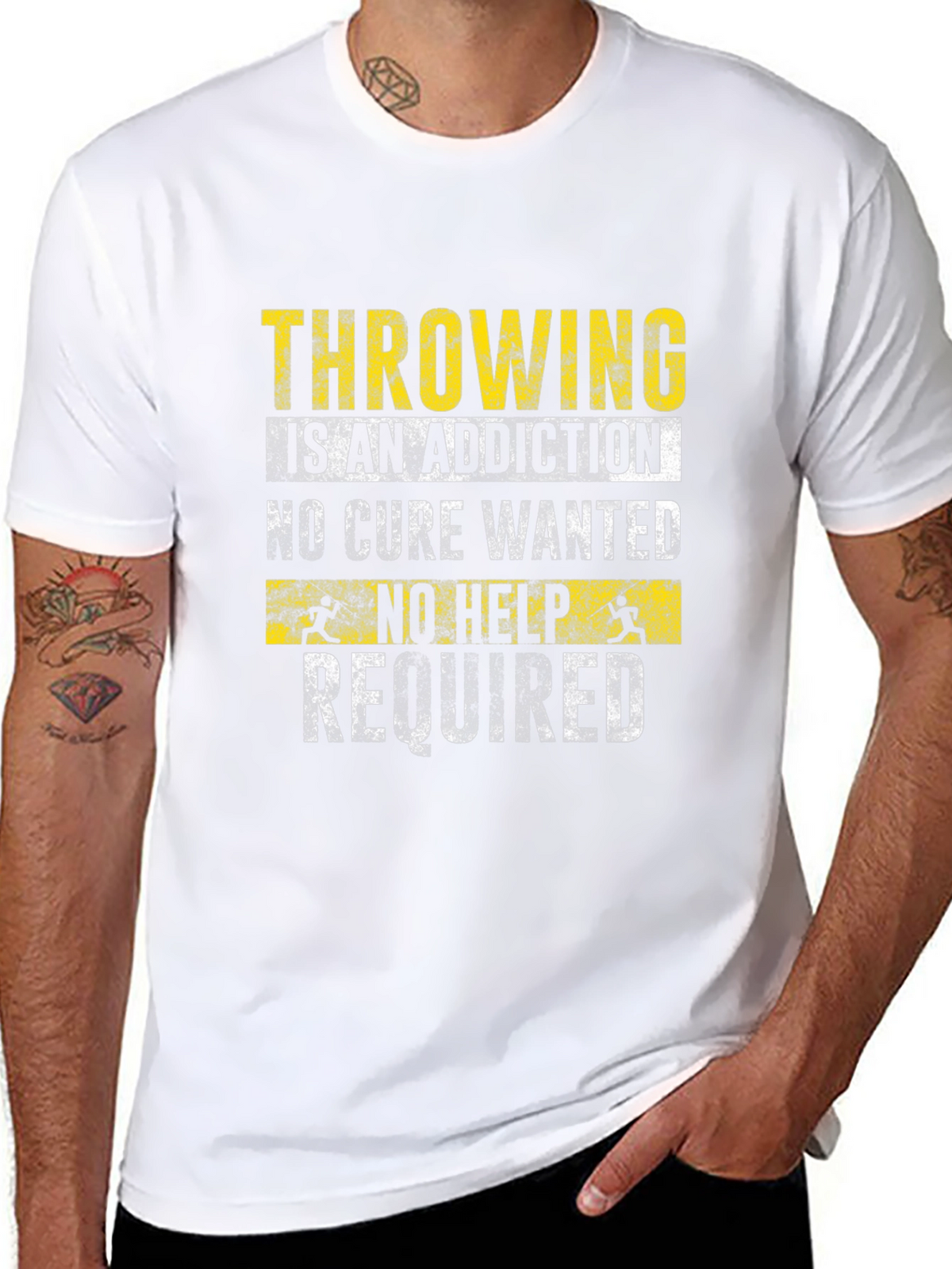 Throwing is an Addiction Graphic Tee