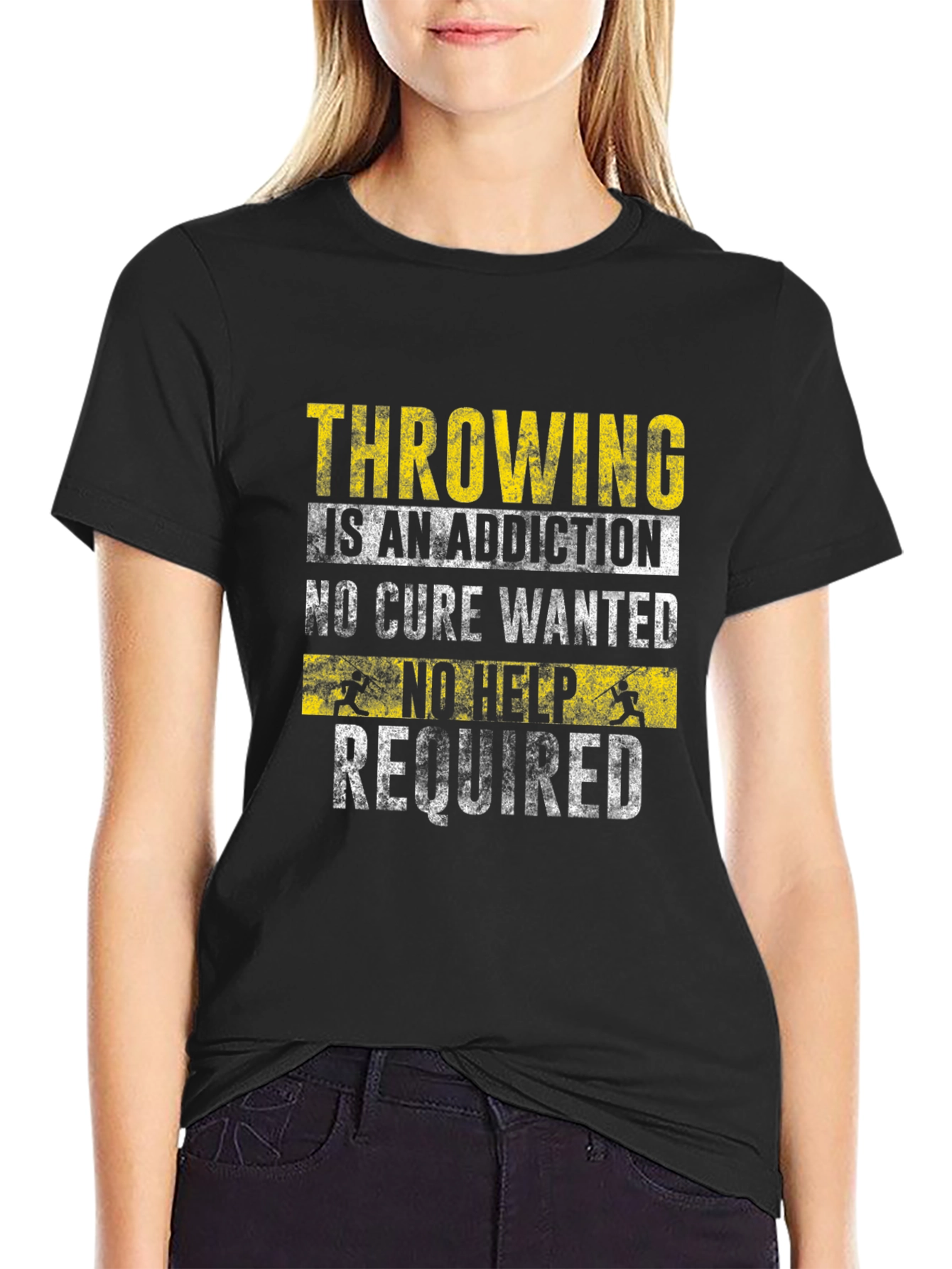 Throwing is an Addiction Graphic Tee