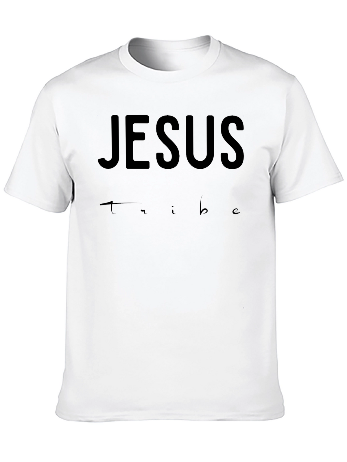 Jesus Tribe Black Crew Neck T-Shirt