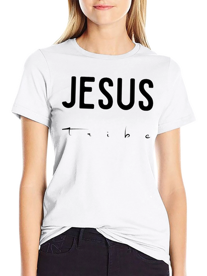 Jesus Tribe Black Crew Neck T-Shirt