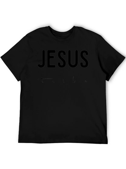 Jesus Tribe Black Crew Neck T-Shirt