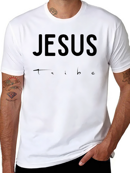 Jesus Tribe Black Crew Neck T-Shirt
