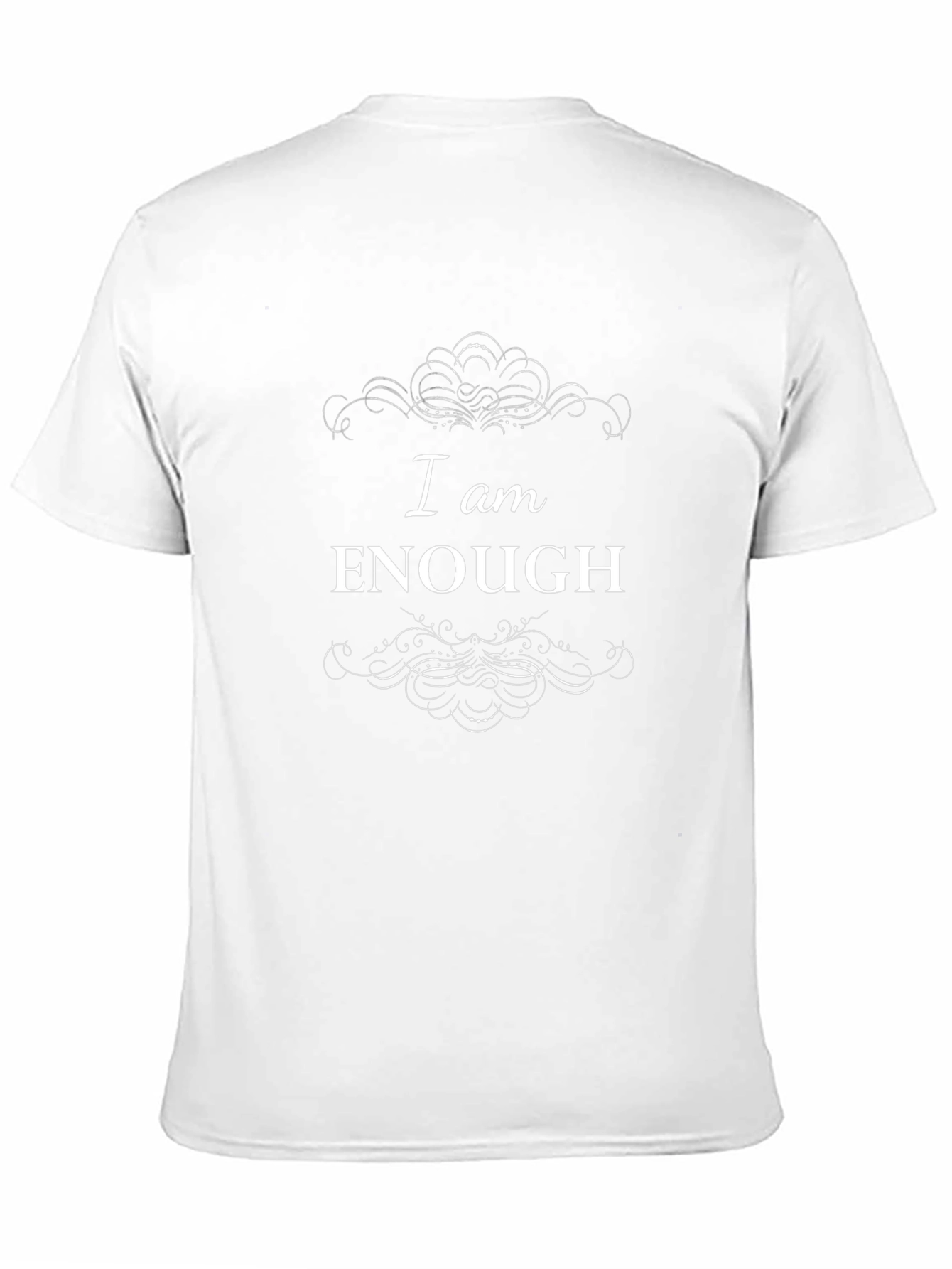 I am Enough Graphic Tee - Positive Affirmation Shirt