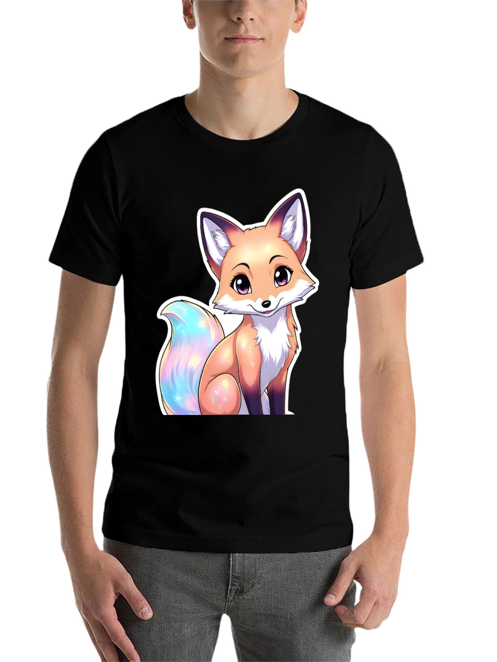 Cute Fox Graphic Tee - Stylish Animal Lover T-Shirt
