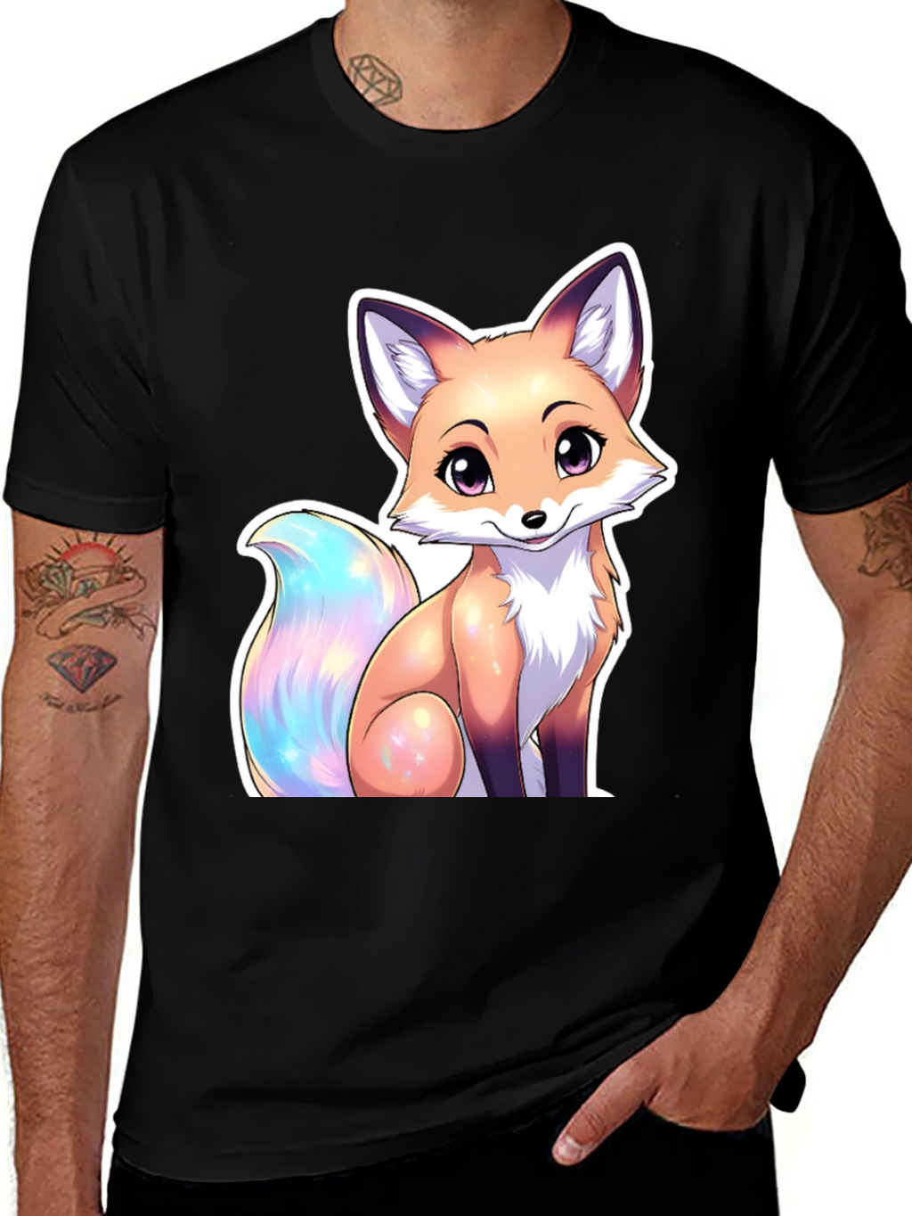 Cute Fox Graphic Tee - Stylish Animal Lover T-Shirt