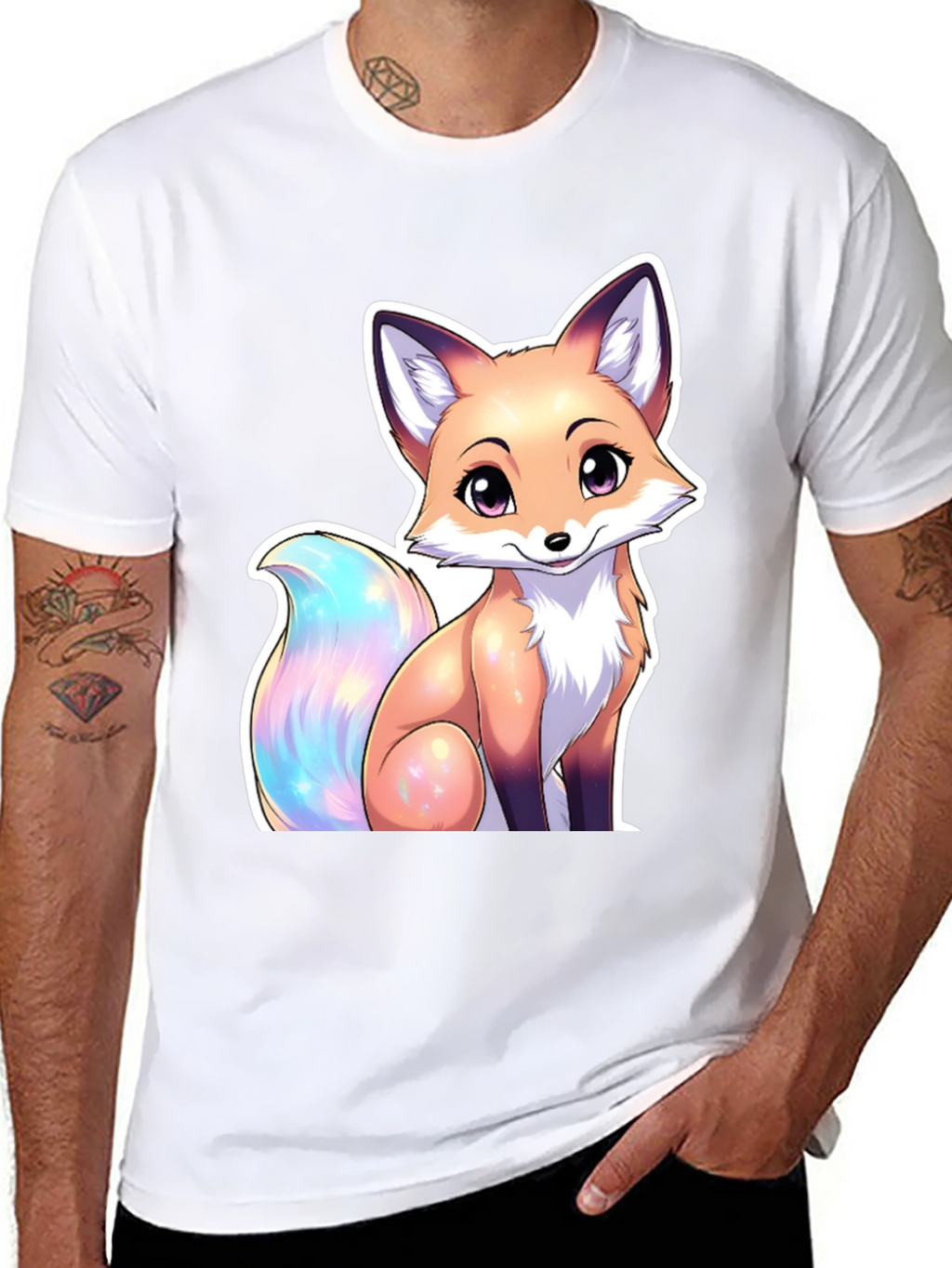 Cute Fox Graphic Tee - Stylish Animal Lover T-Shirt