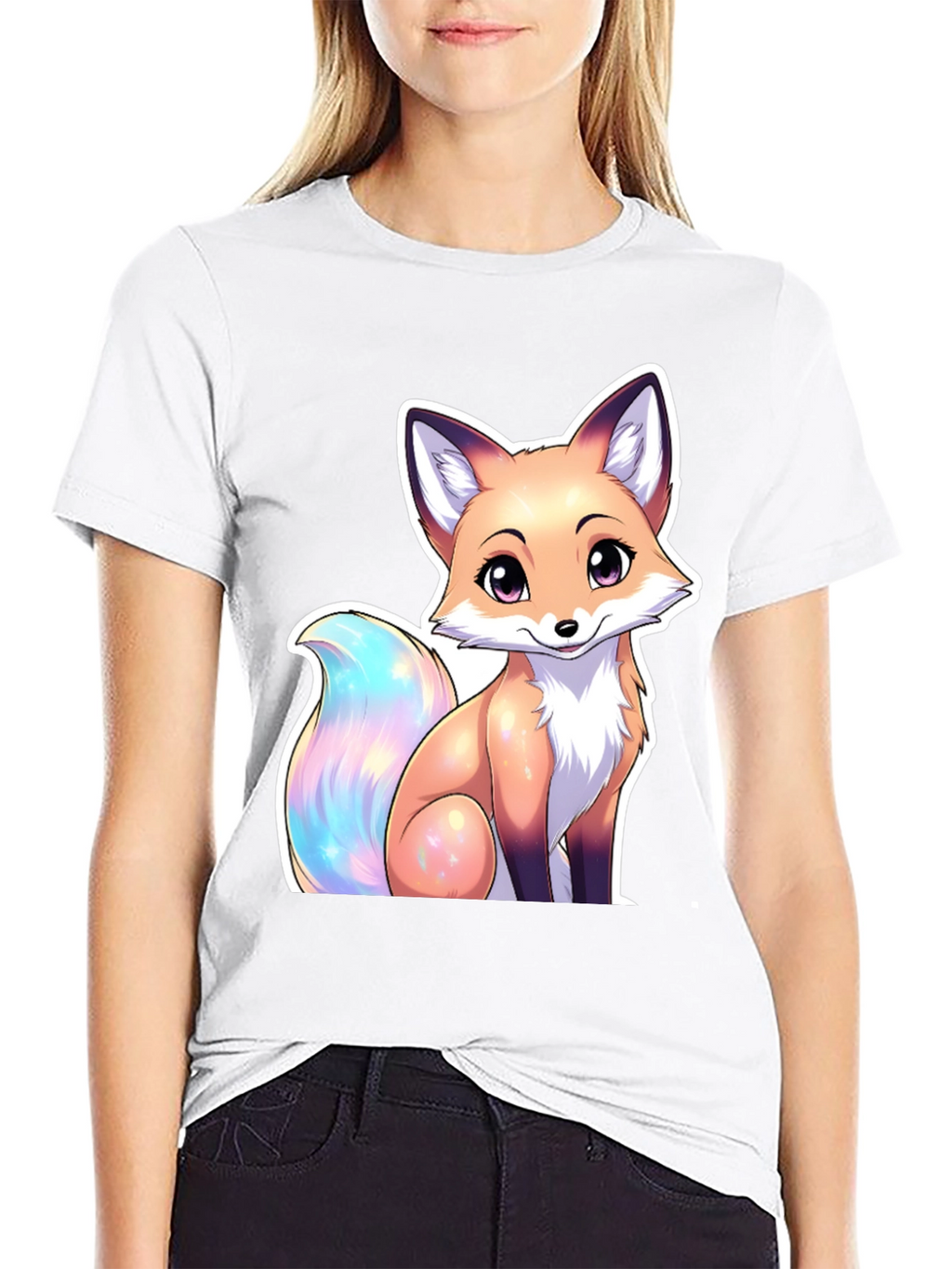 Cute Fox Graphic Tee - Stylish Animal Lover T-Shirt
