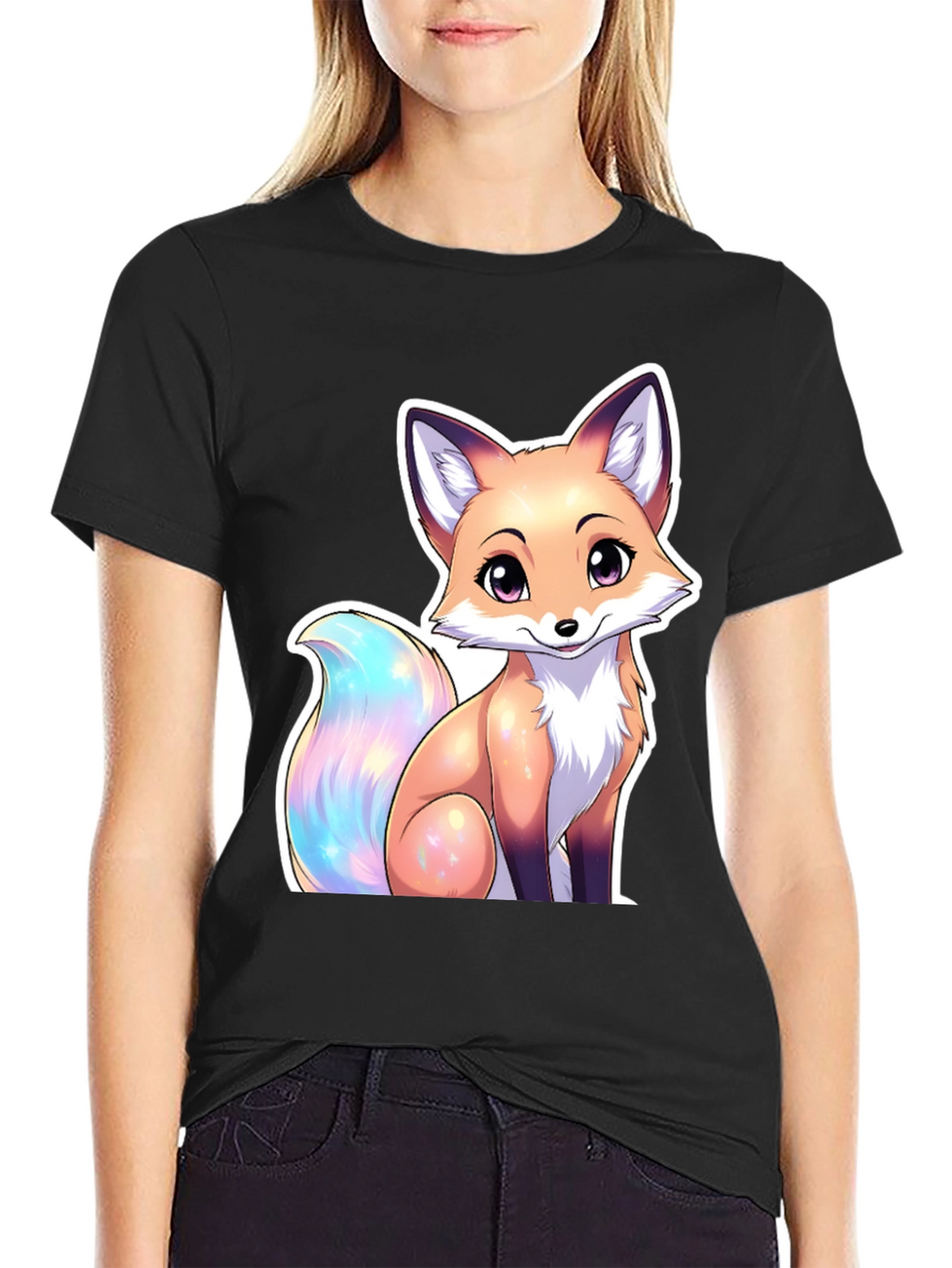 Cute Fox Graphic Tee - Stylish Animal Lover T-Shirt