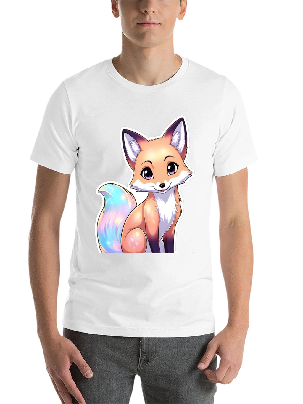 Cute Fox Graphic Tee - Stylish Animal Lover T-Shirt