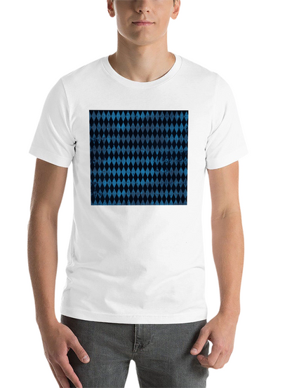 Diamond Pattern Black T-Shirt