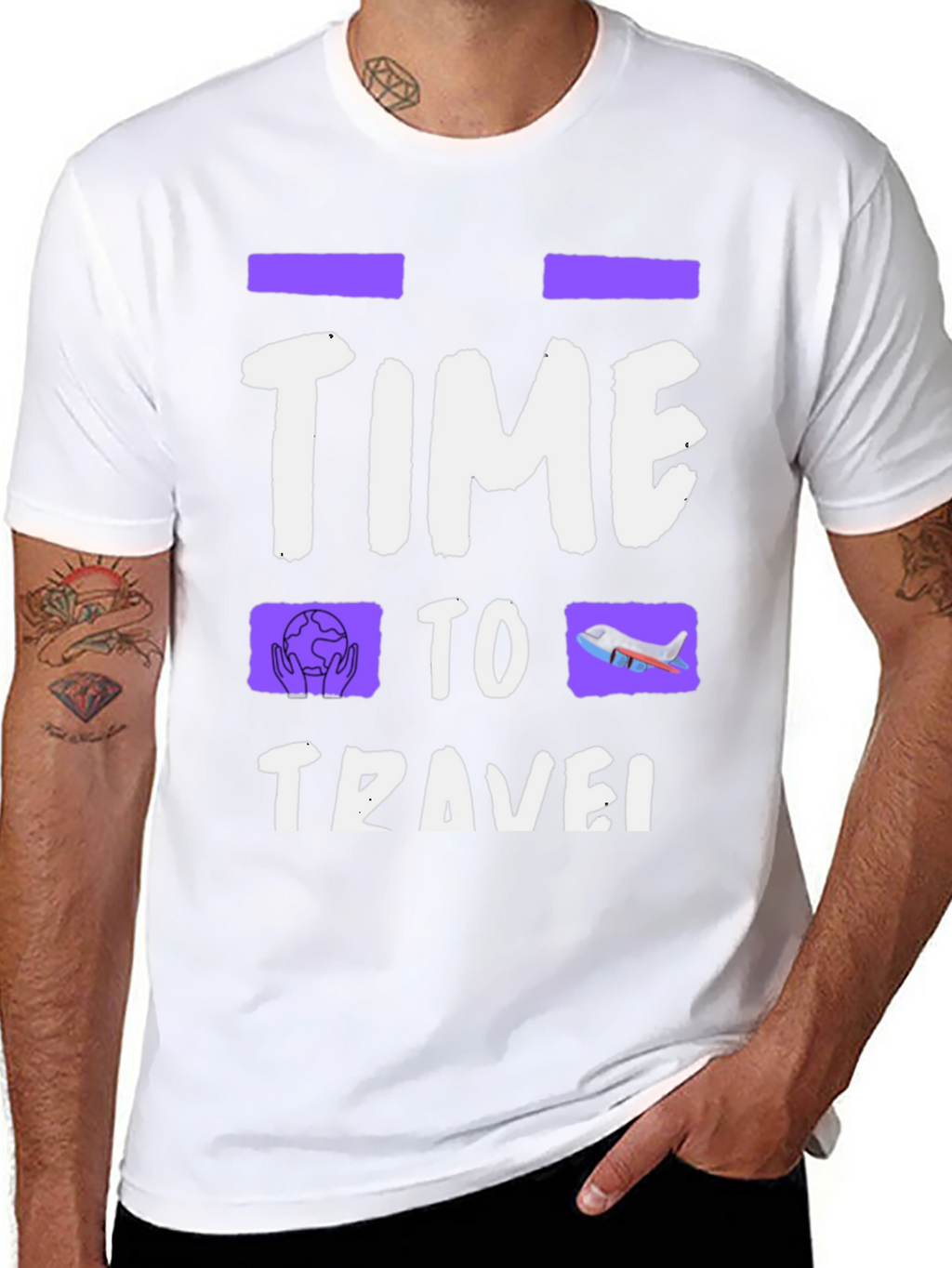 Time To Travel Graphic T-Shirt