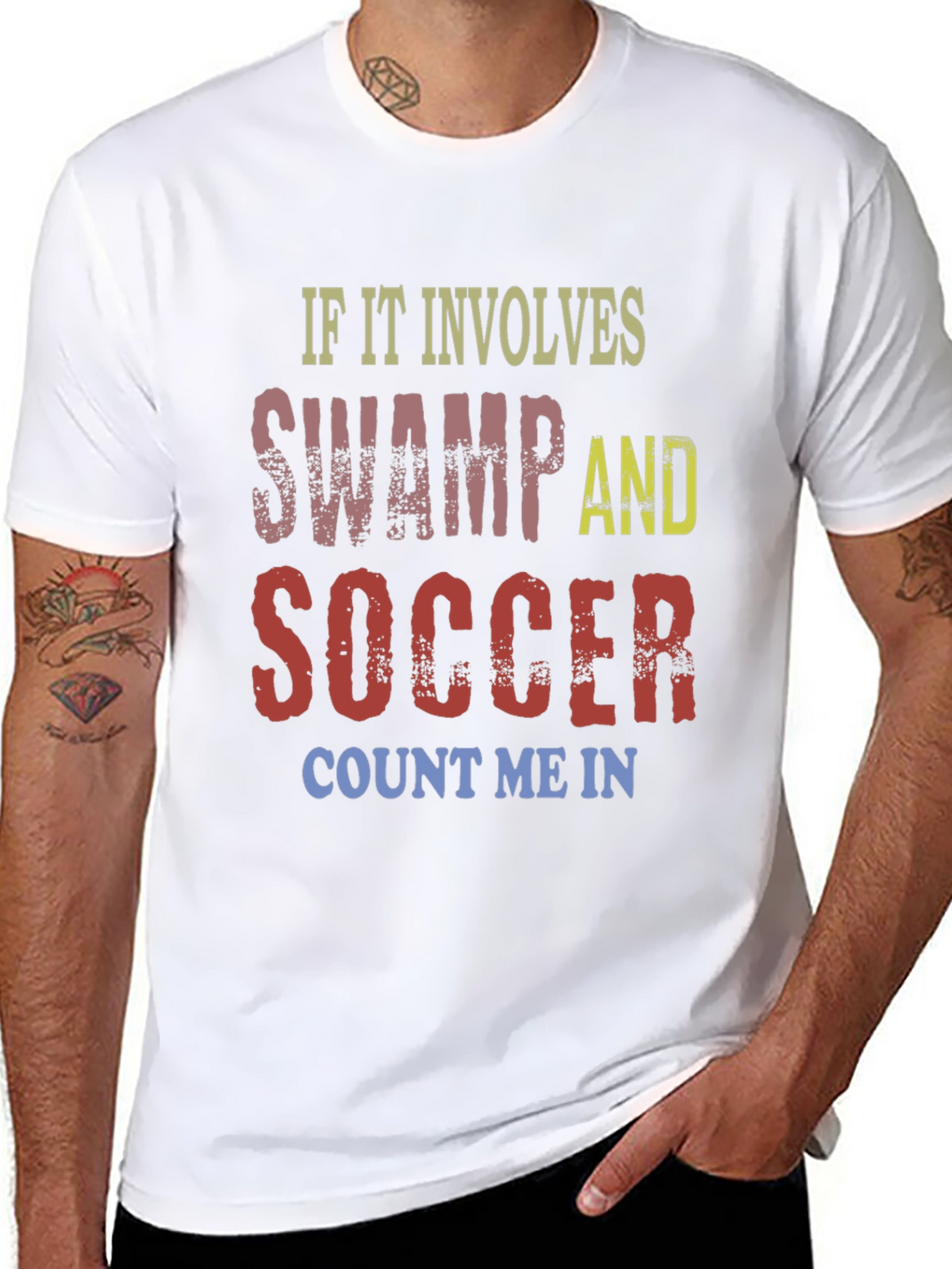 Swamp and Soccer T-Shirt - Count Me In!