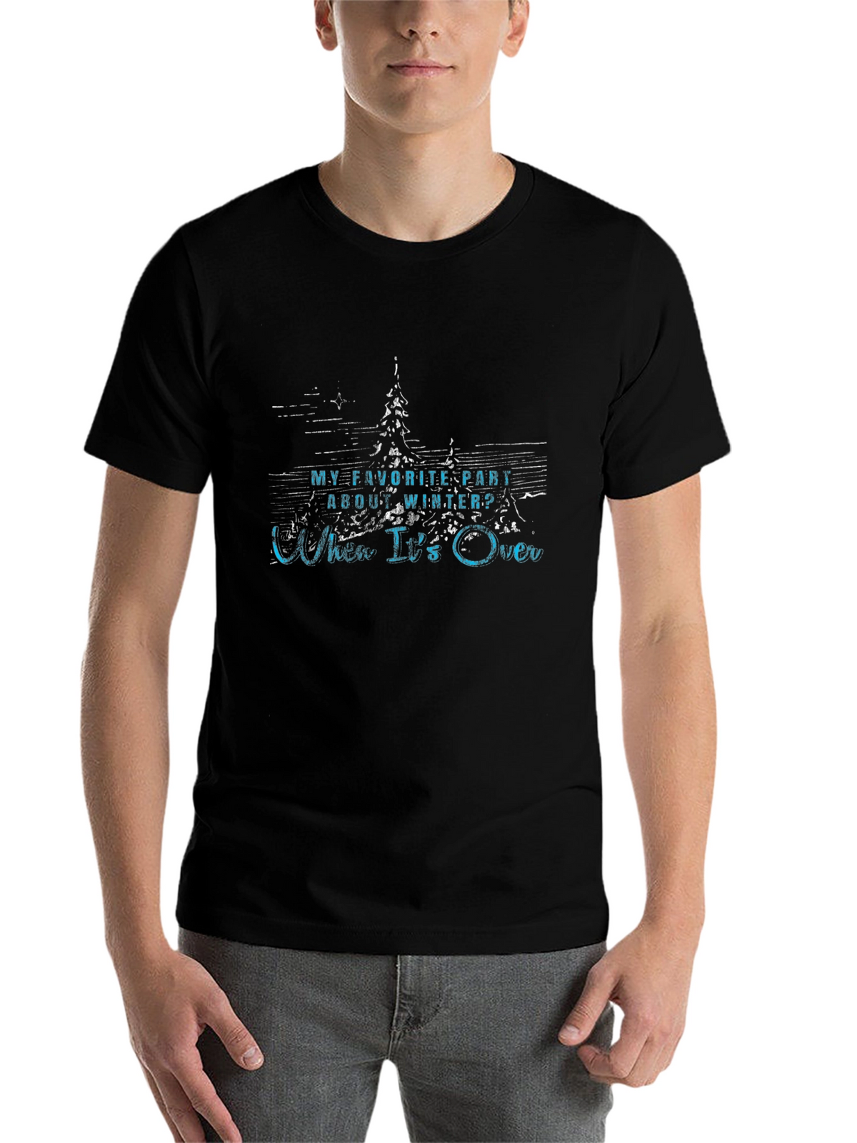 Humorous Winters Over T-Shirt