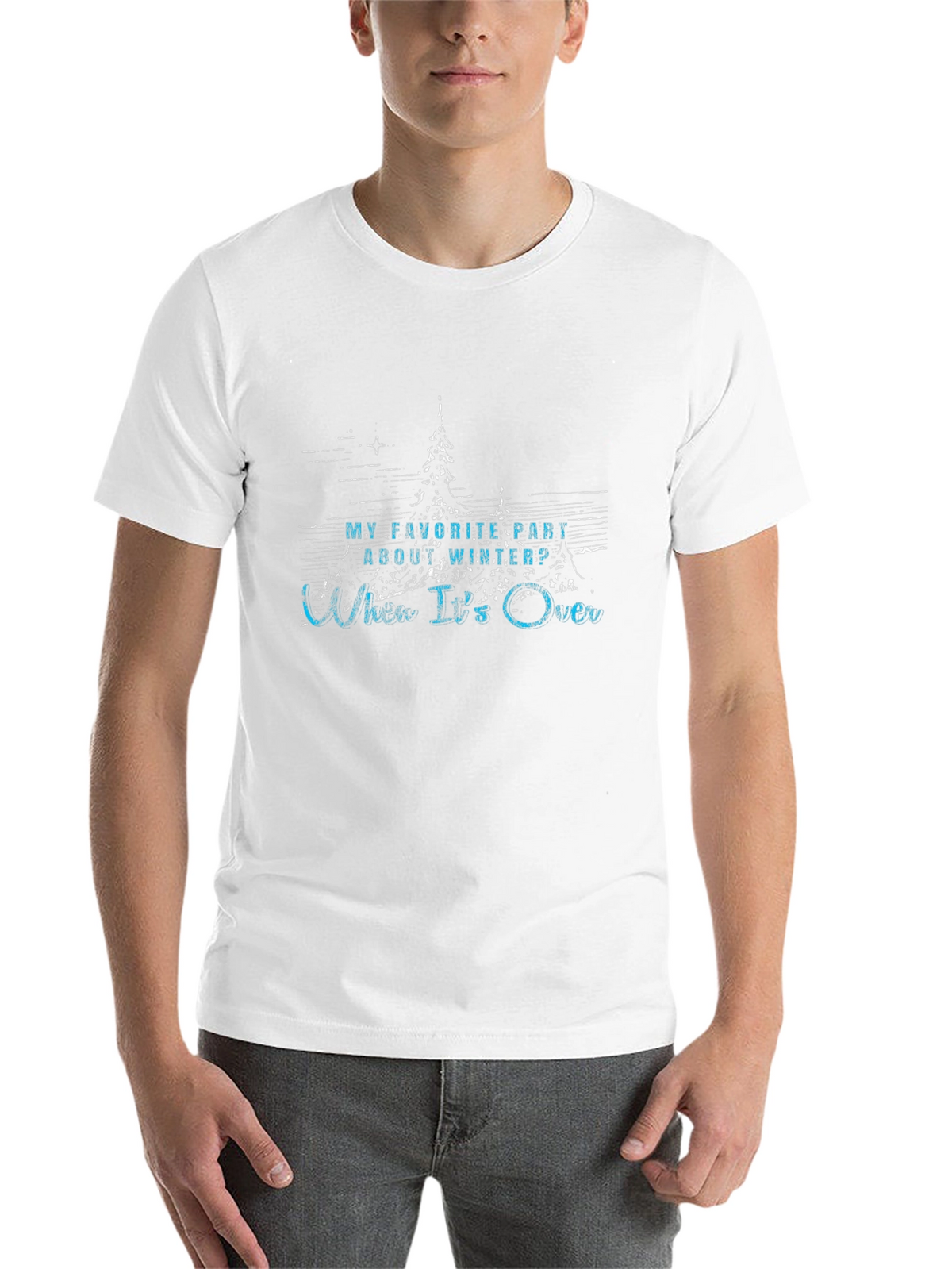 Humorous Winters Over T-Shirt