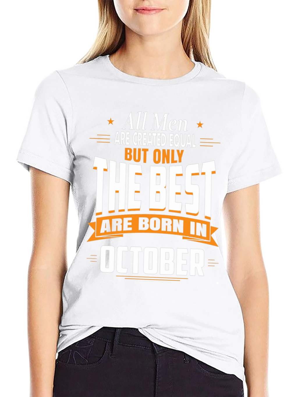 Best Men Are Born in October T-Shirt
