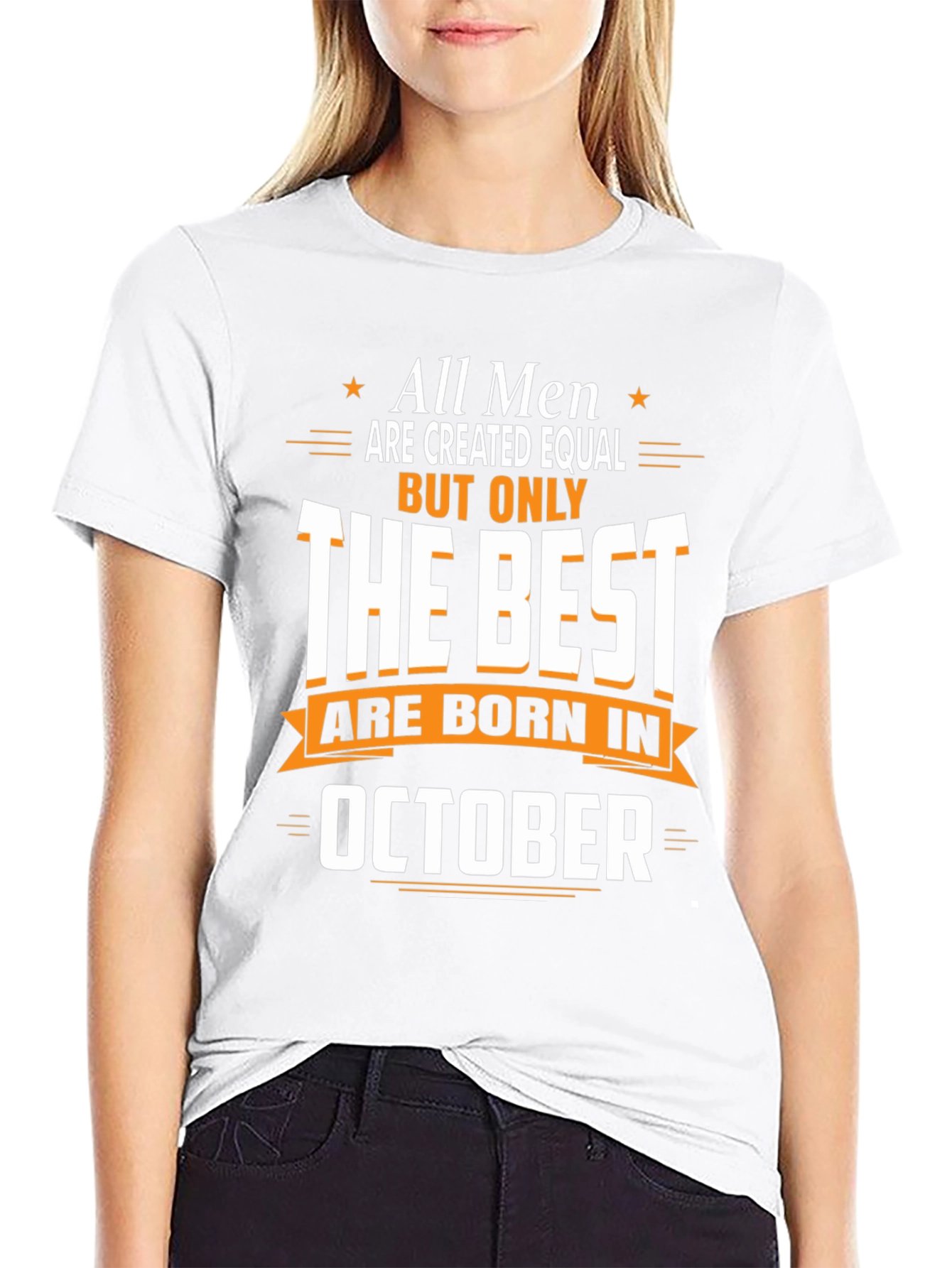 Best Men Are Born in October T-Shirt