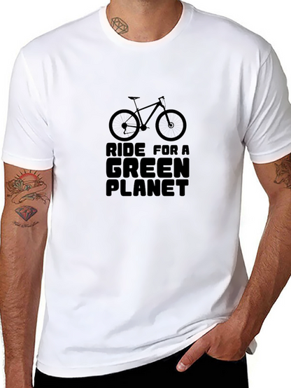 Ride for a Green Planet Graphic Tee