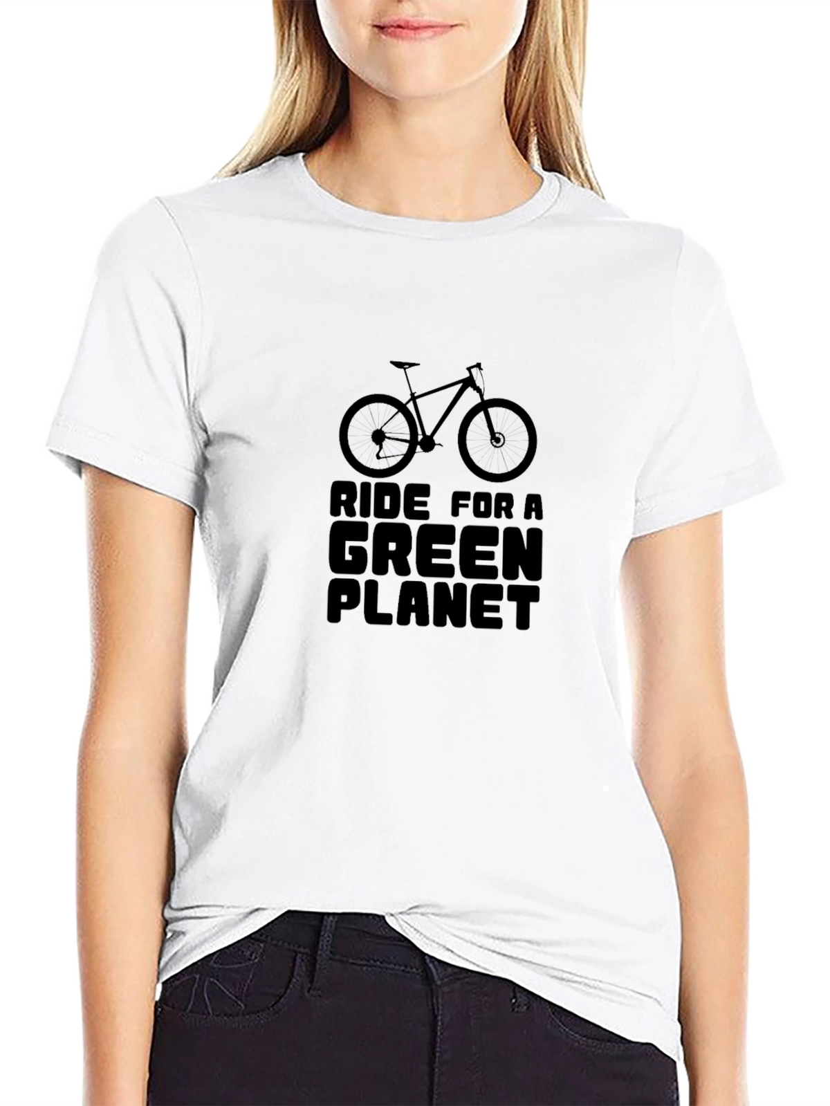 Ride for a Green Planet Graphic Tee