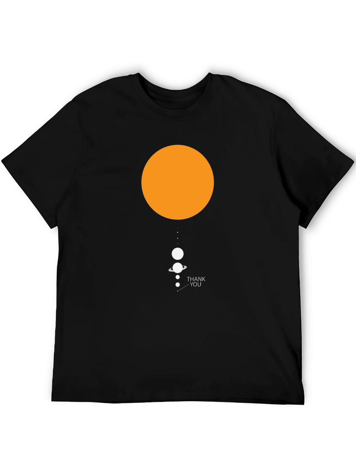 Solar System Thank You T-Shirt - Unique Design