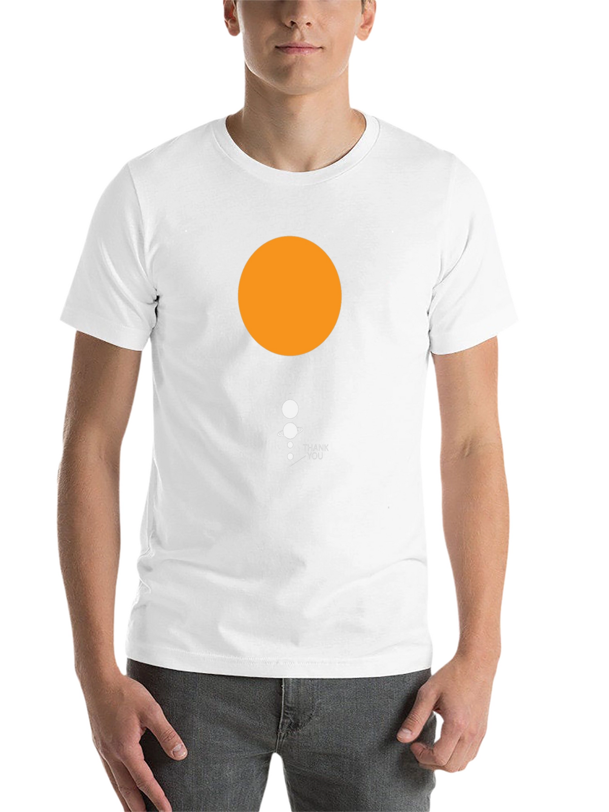 Solar System Thank You T-Shirt - Unique Design