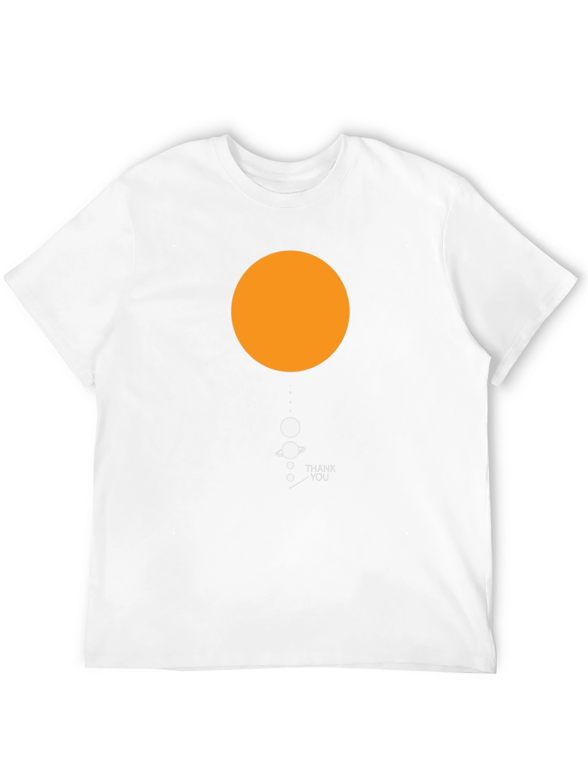 Solar System Thank You T-Shirt - Unique Design