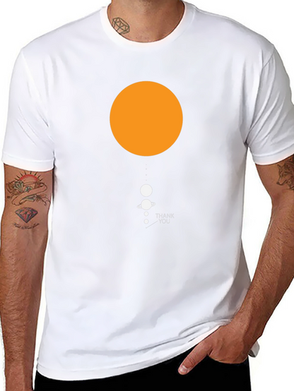 Solar System Thank You T-Shirt - Unique Design