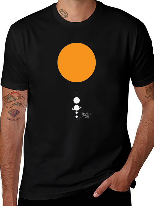 Solar System Thank You T-Shirt - Unique Design