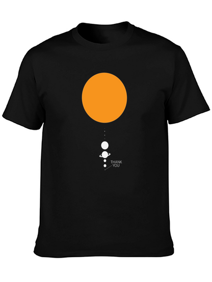 Solar System Thank You T-Shirt - Unique Design