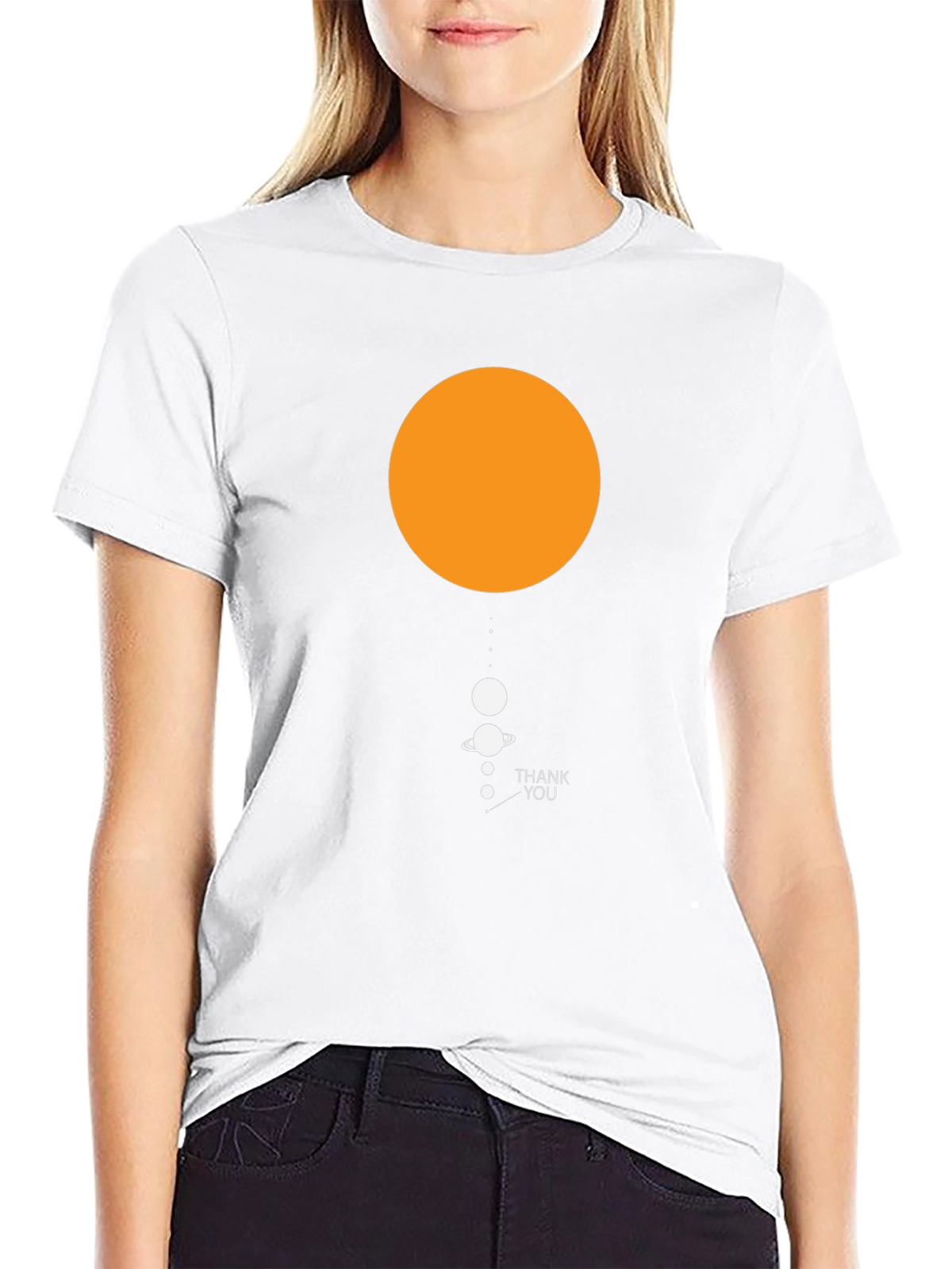 Solar System Thank You T-Shirt - Unique Design
