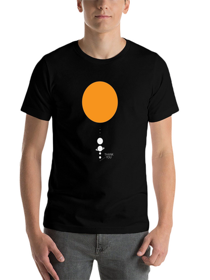 Solar System Thank You T-Shirt - Unique Design