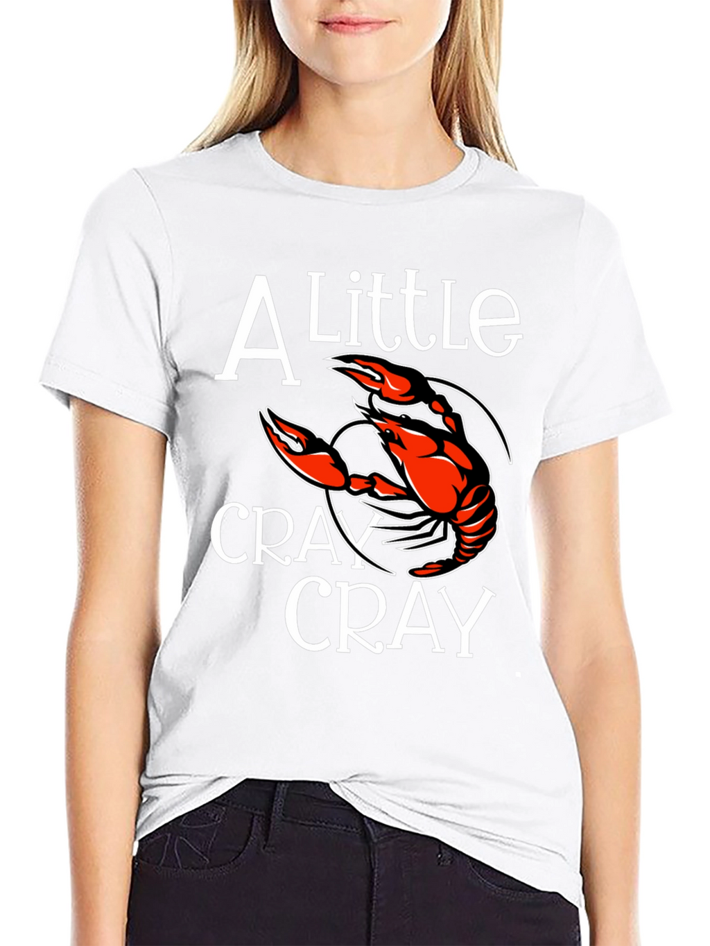 Crawfish T-Shirt: A Little Cray Cray Tee