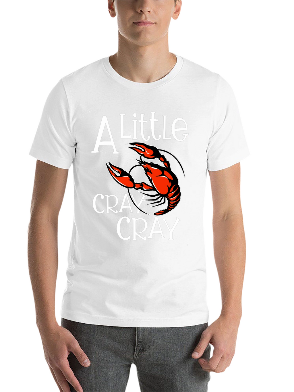 Crawfish T-Shirt: A Little Cray Cray Tee