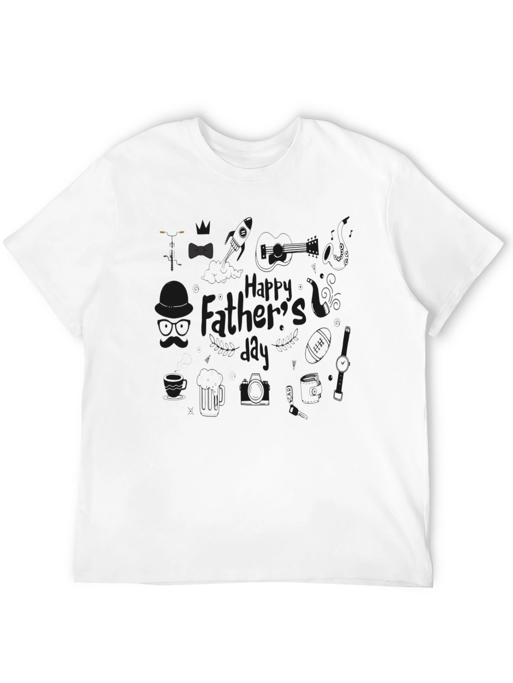 Happy Fathers Day Graphic Tee - Dad Gift