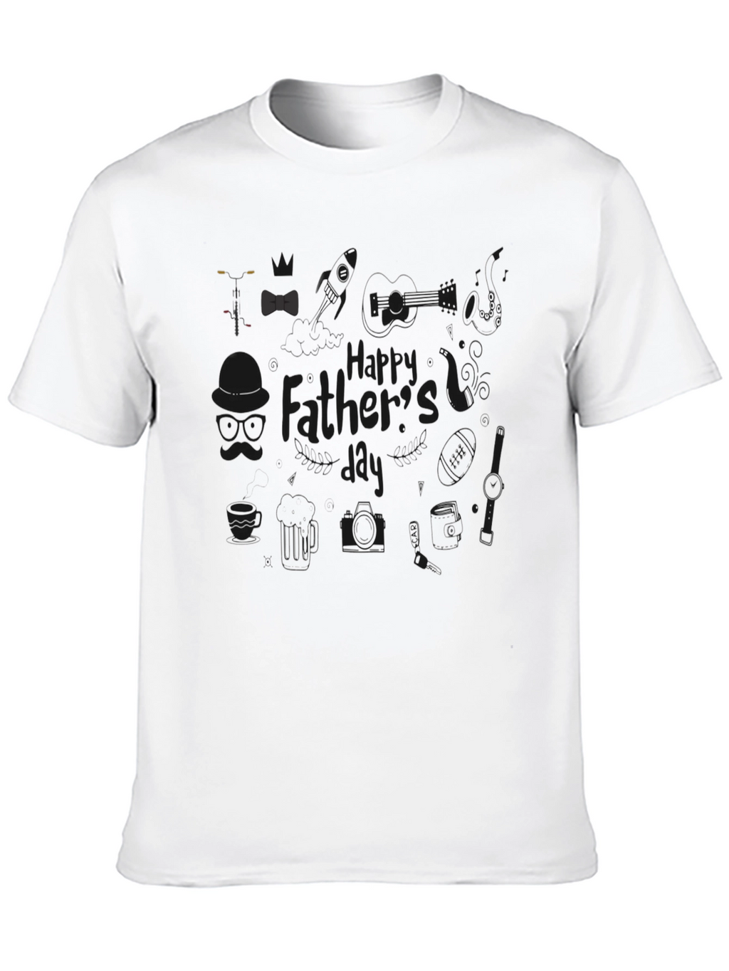 Happy Fathers Day Graphic Tee - Dad Gift