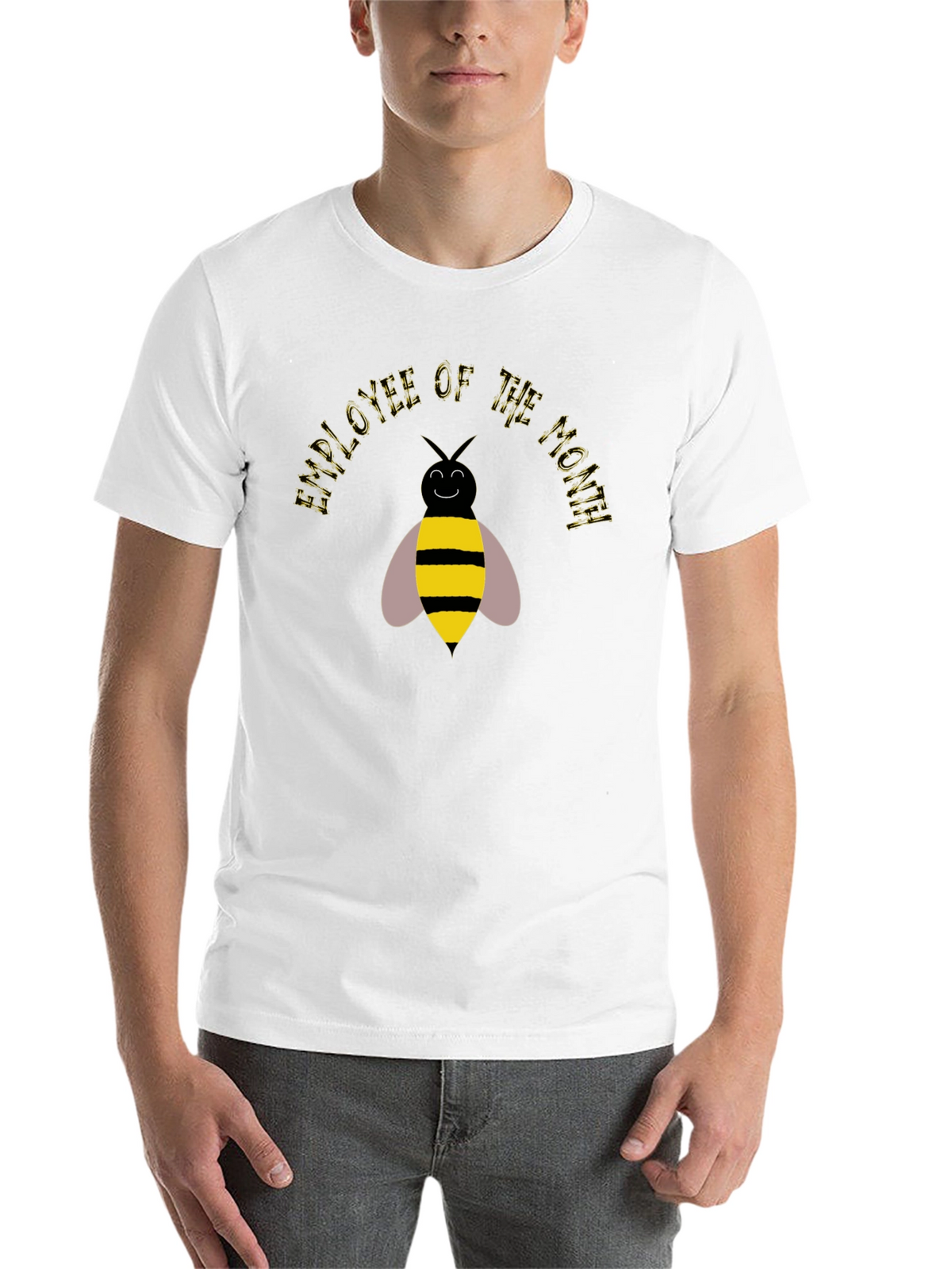 Employee of the Month Bee Graphic T-Shirt