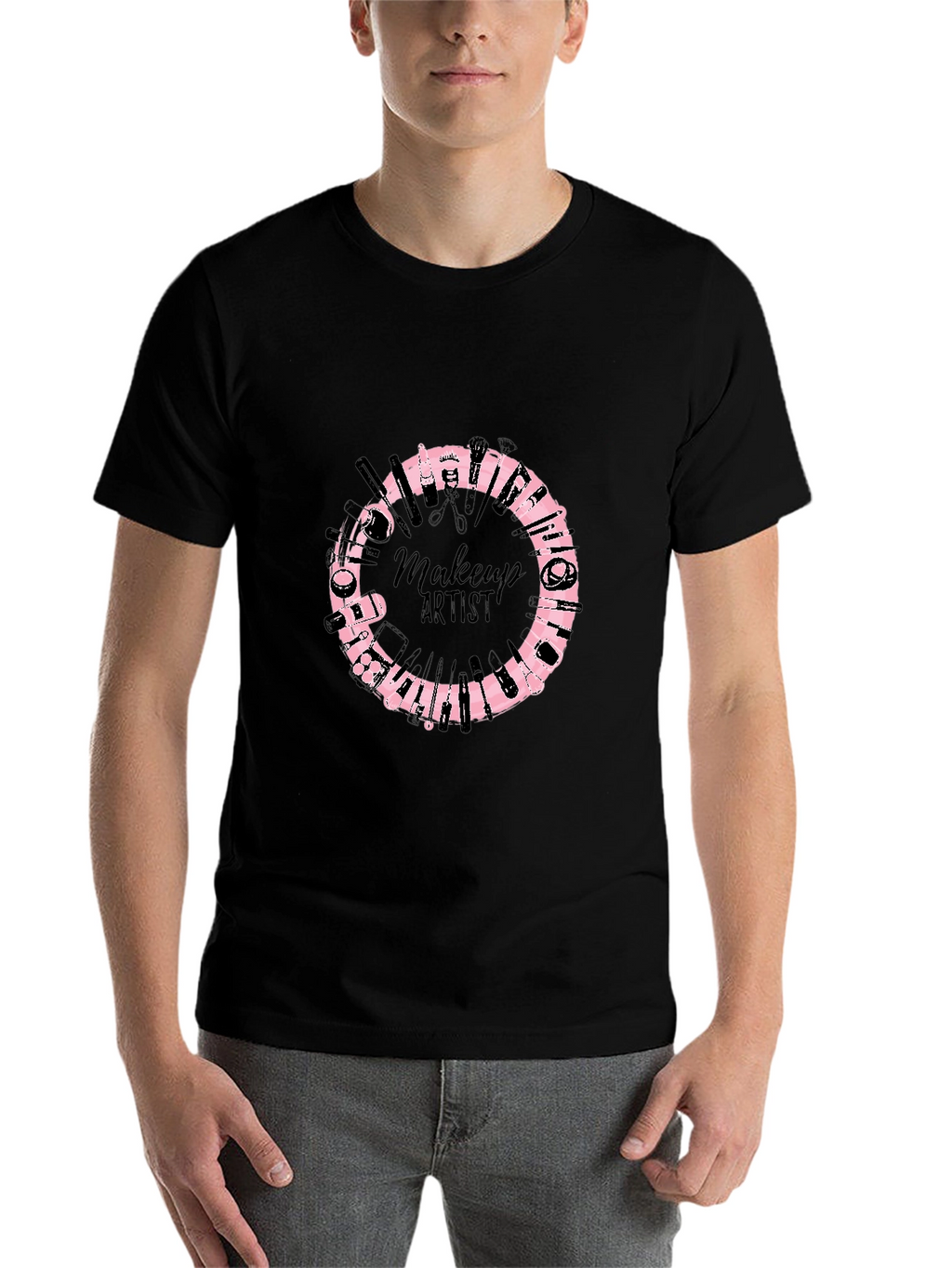 Makeup Artist Graphic Tee - Stylish & Comfortable