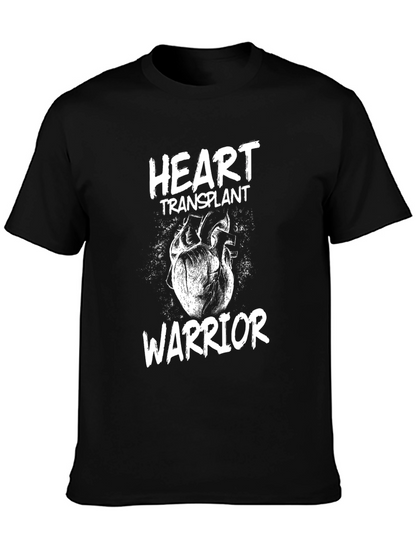 Heart Transplant Warrior Graphic T-Shirt
