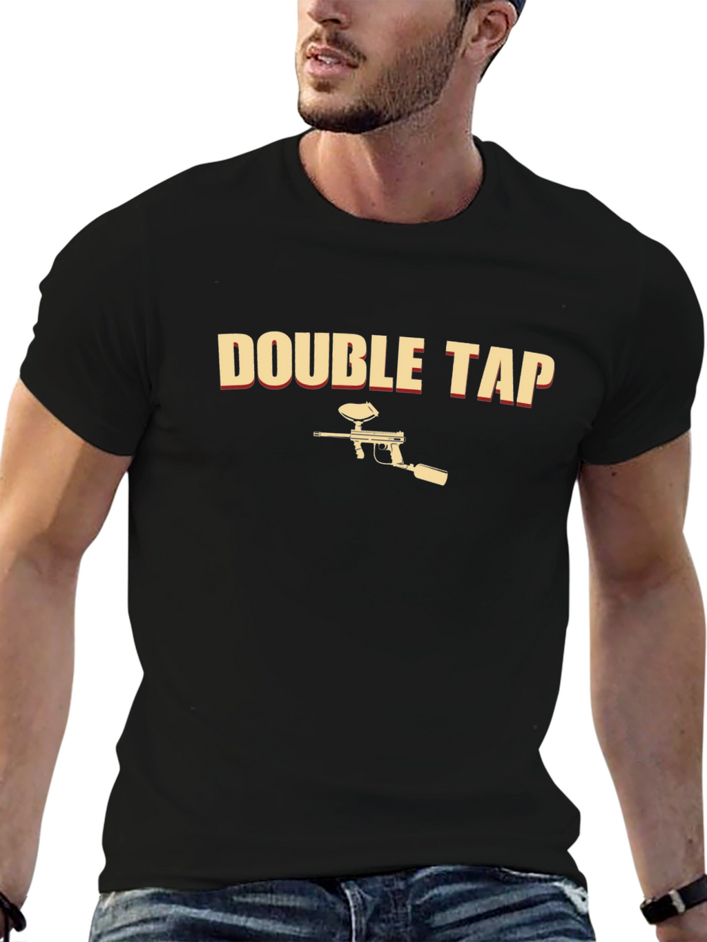 Double Tap Paintball Graphic Tee