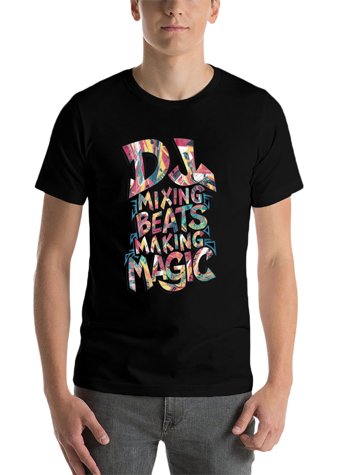 DJ Mixing Beats T-Shirt - Cool Music Lover Tee