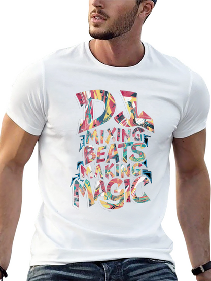 DJ Mixing Beats T-Shirt - Cool Music Lover Tee