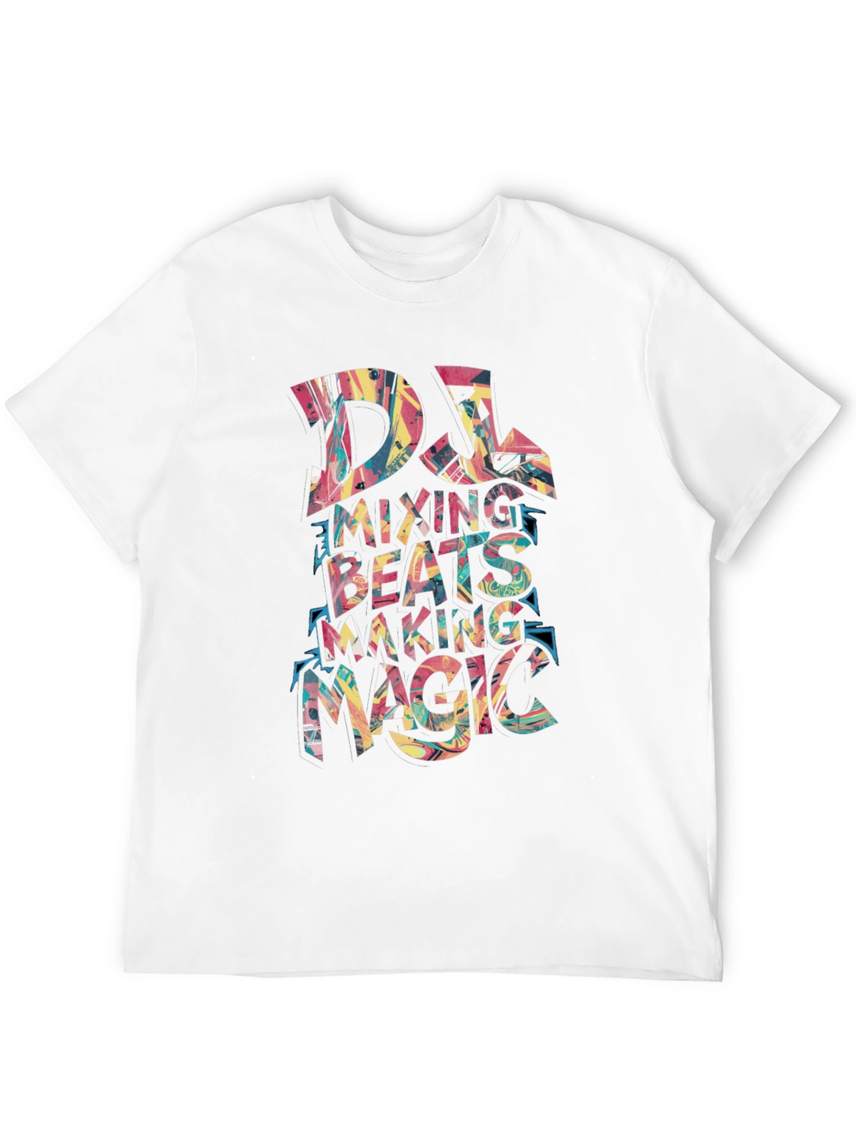 DJ Mixing Beats T-Shirt - Cool Music Lover Tee