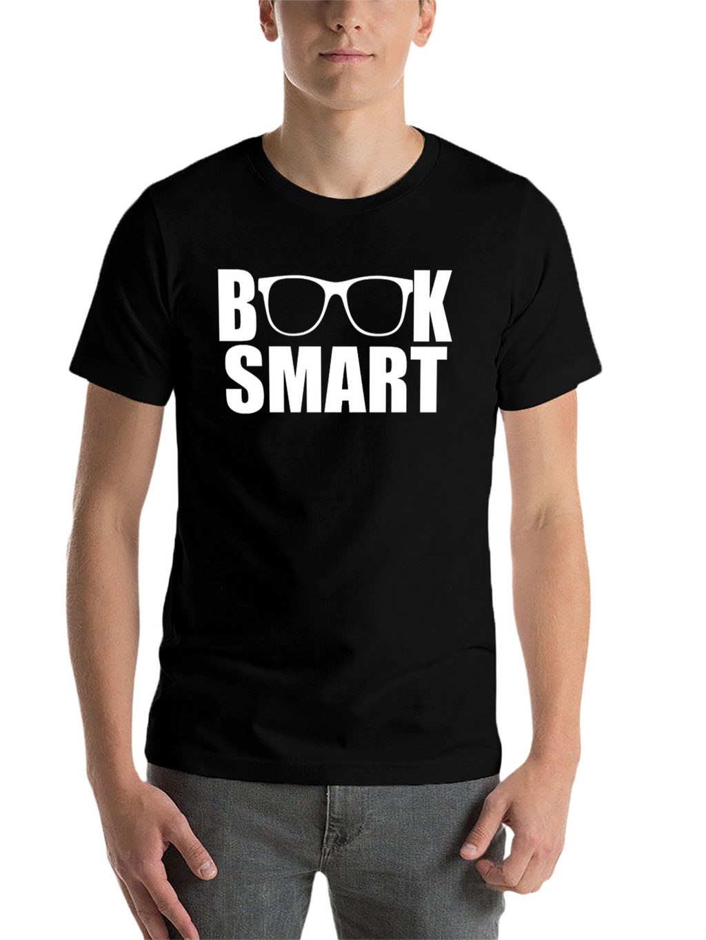 Book Smart Graphic Tee - Black