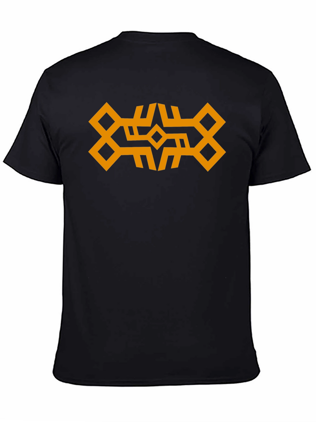 Geometric Graphic Black T-Shirt