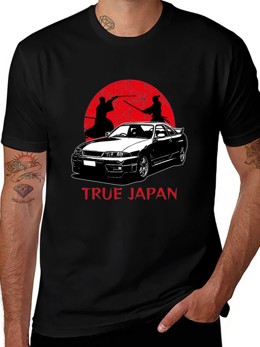 True Japan Car Graphic T-Shirt
